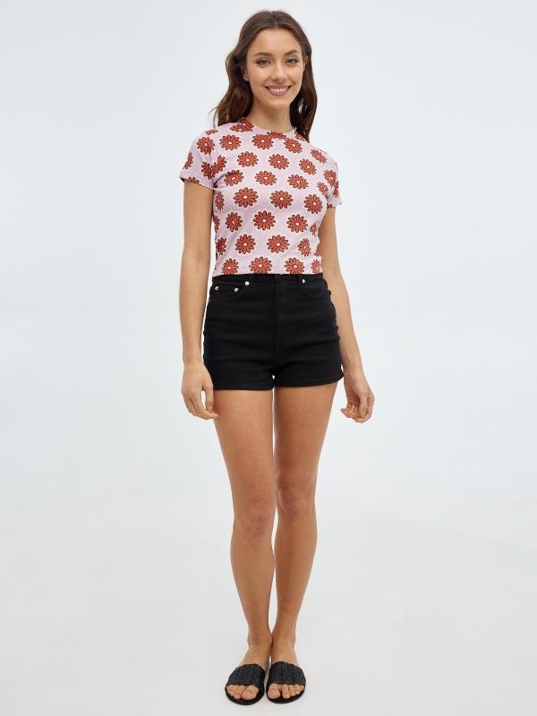 In Side Camiseta Manga Corta Print