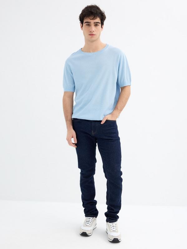 In Side Camiseta Manga Corta Punto Fino