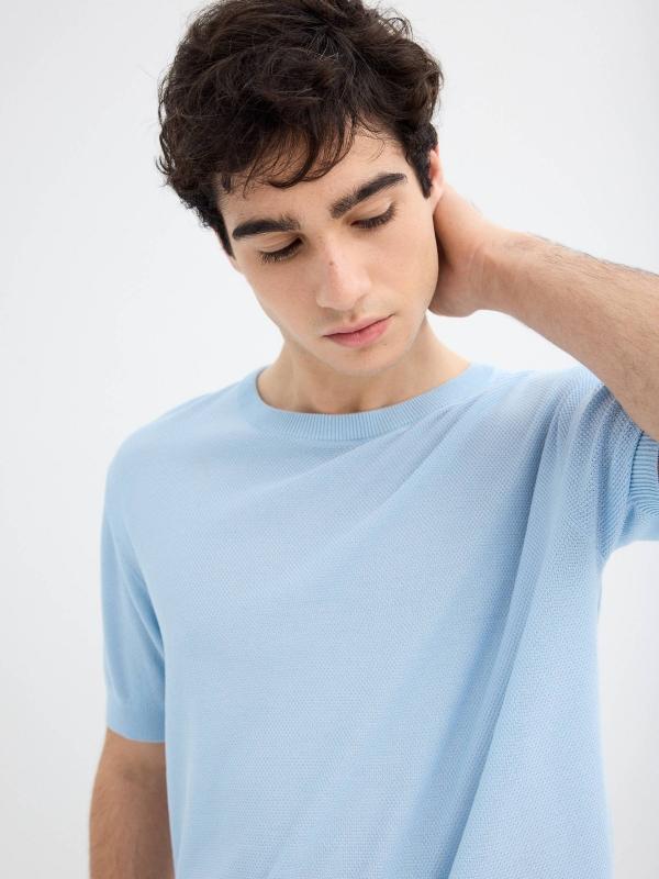 In Side Camiseta Manga Corta Punto Fino