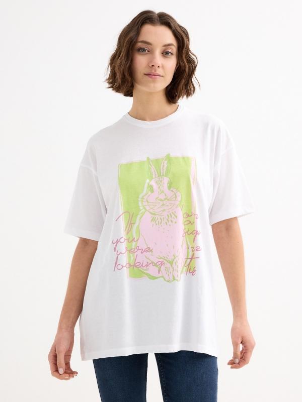 In side Camiseta manga corta Rabbit