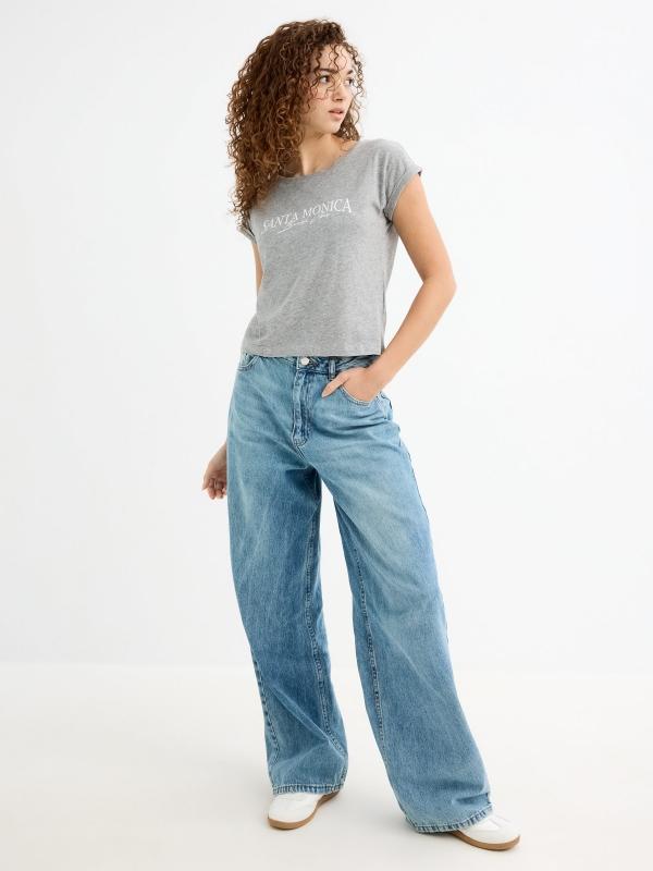 In Side Camiseta Manga Corta Santa Monica