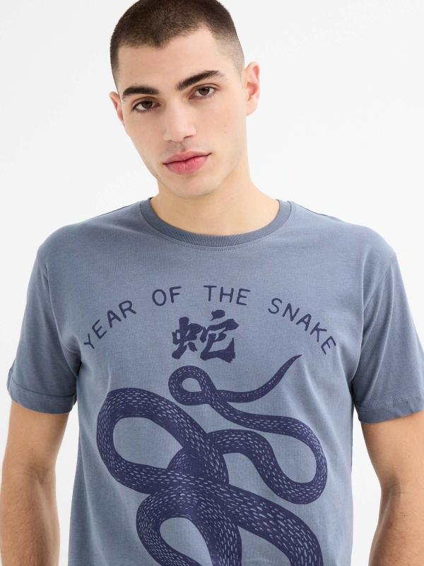 In Side Camiseta Manga Corta Snake