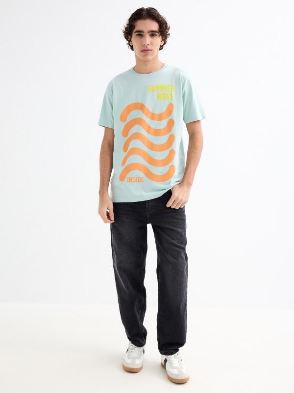 In Side Camiseta Manga Corta Summer Wave