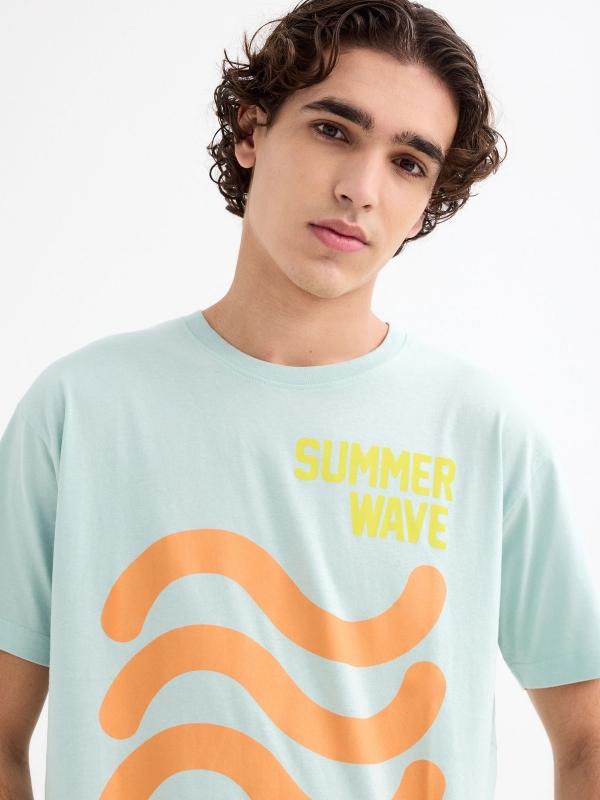 In Side Camiseta Manga Corta Summer Wave
