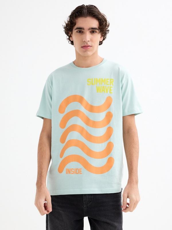 In side Camiseta manga corta Summer Wave