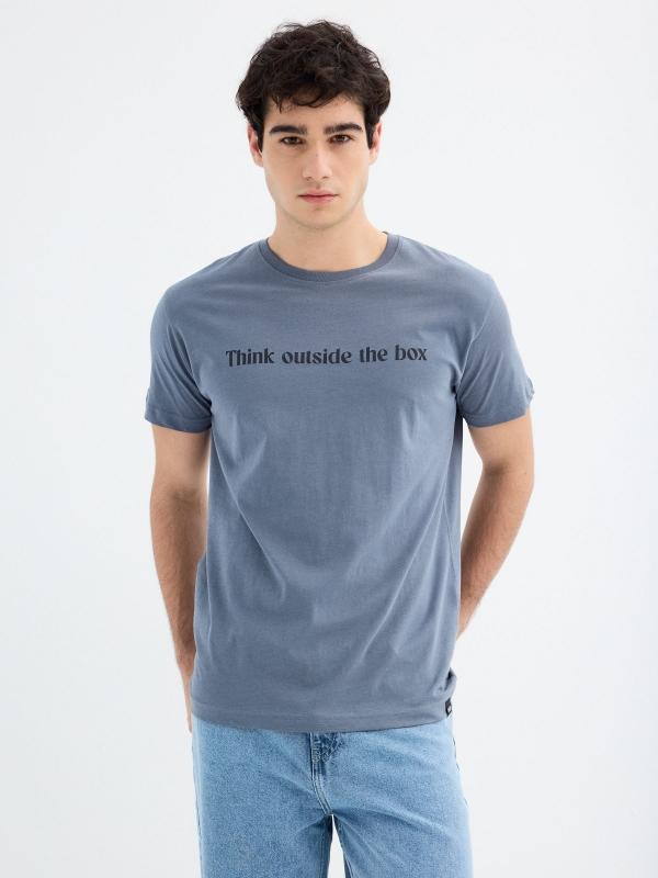 In side Camiseta manga corta Think Outside