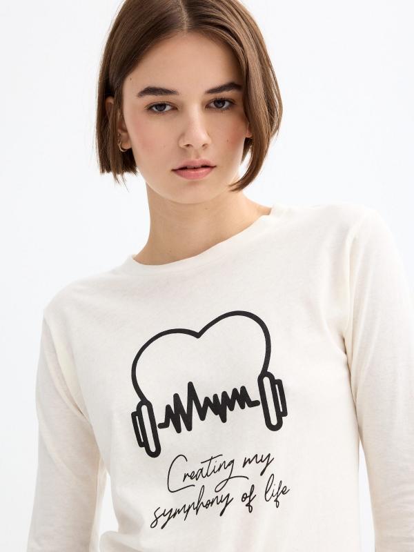 In Side Camiseta Manga Larga Gráfico