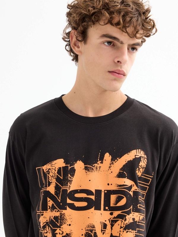 In Side Camiseta Manga Larga Logo