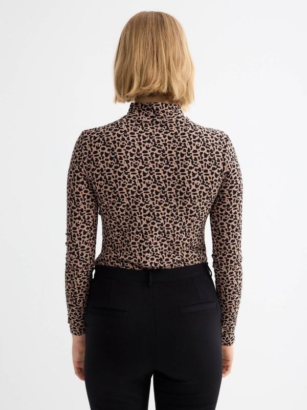 In Side Camiseta Manga Larga Perkins Animal Print