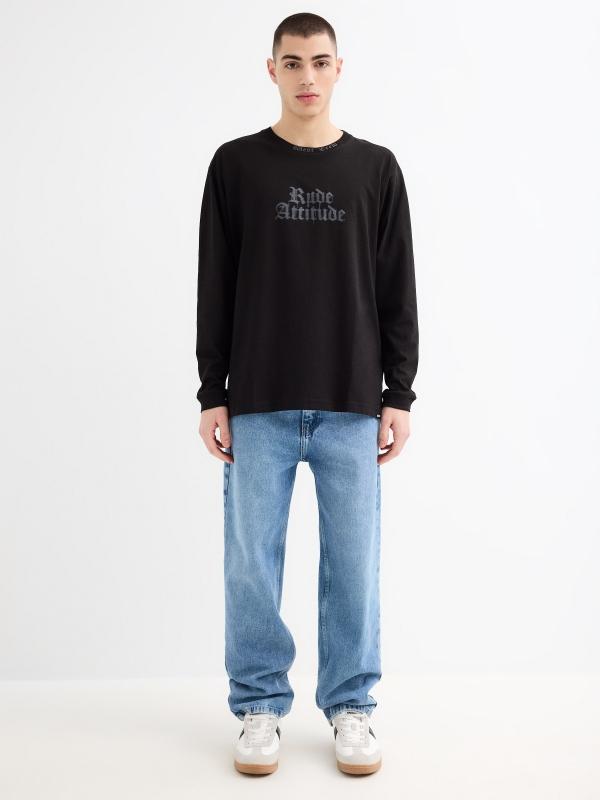 In Side Camiseta Manga Larga Rude Attitude