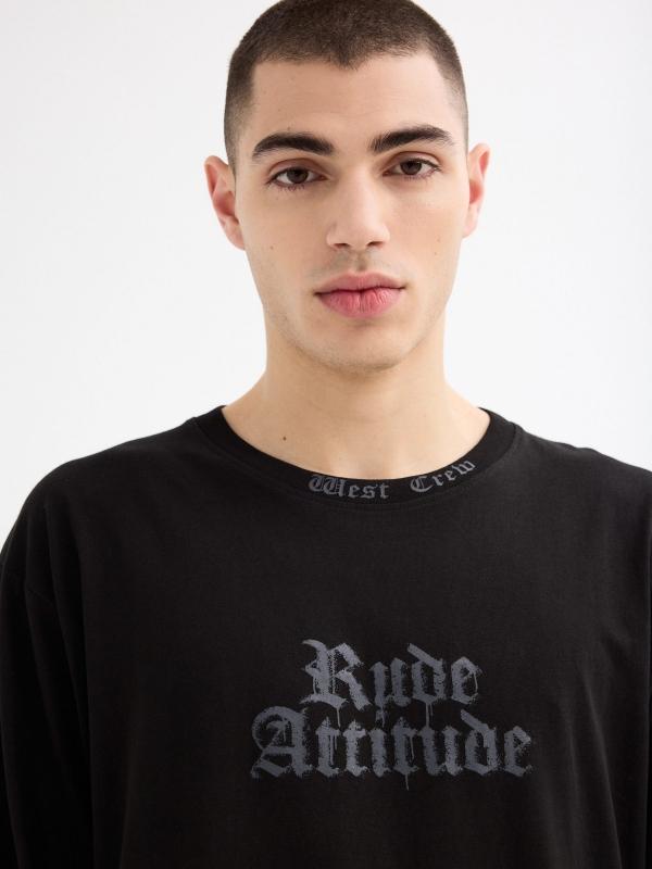 In Side Camiseta Manga Larga Rude Attitude
