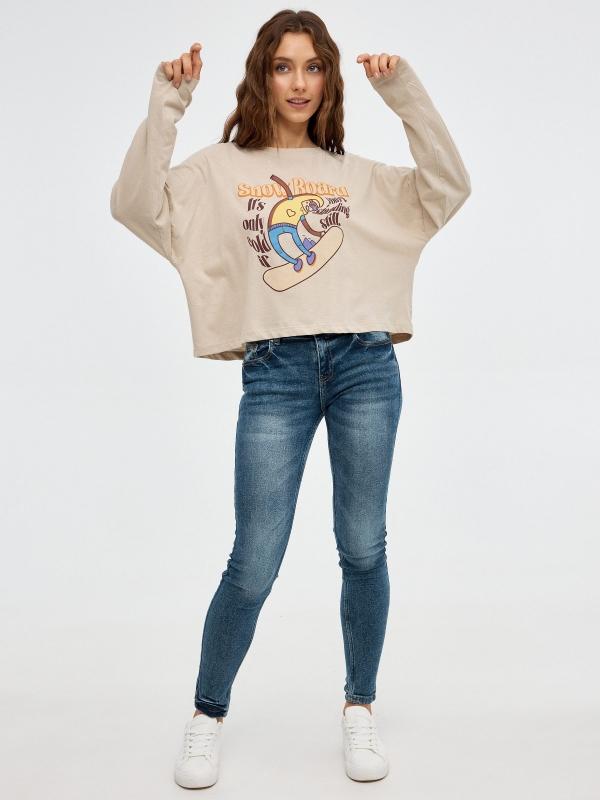 In Side Camiseta Manga Larga Snowboard