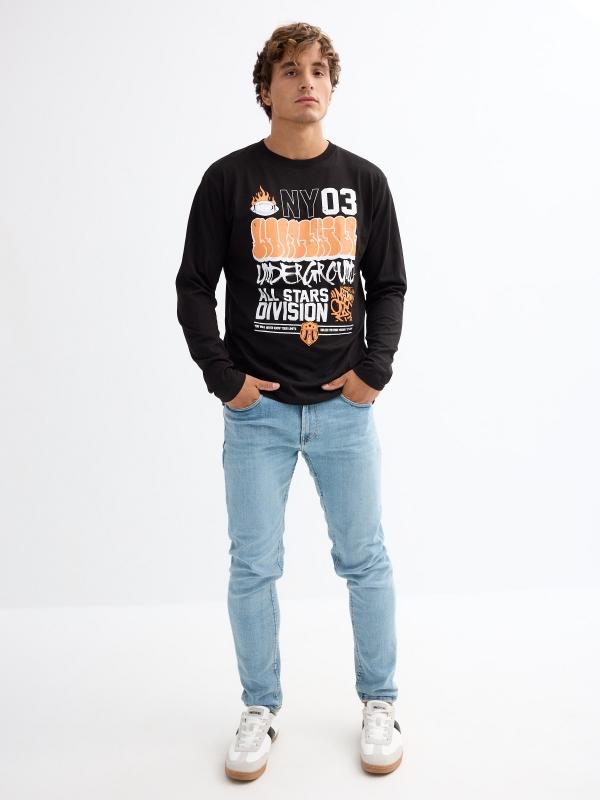 In Side Camiseta Manga Larga Underground