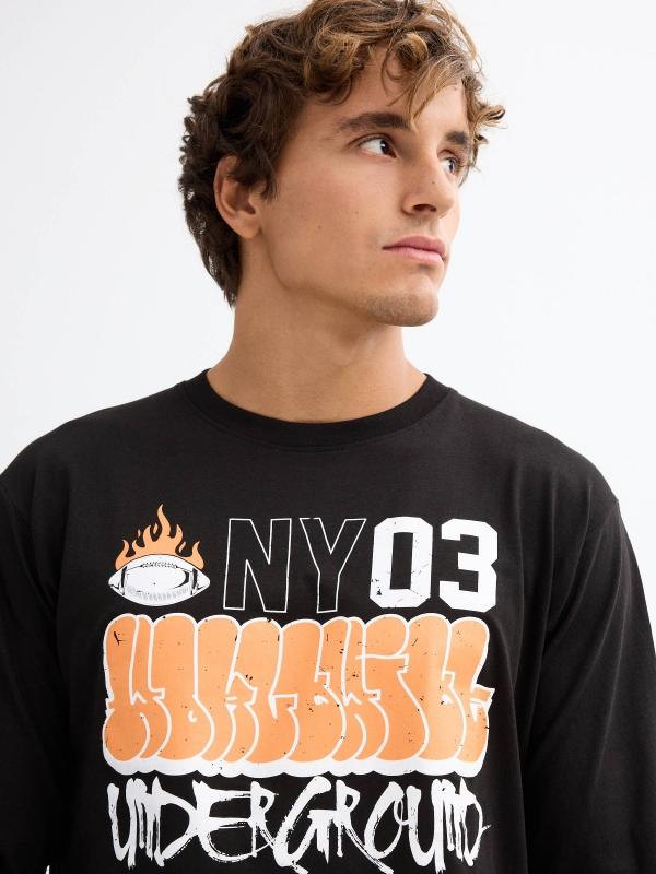 In Side Camiseta Manga Larga Underground