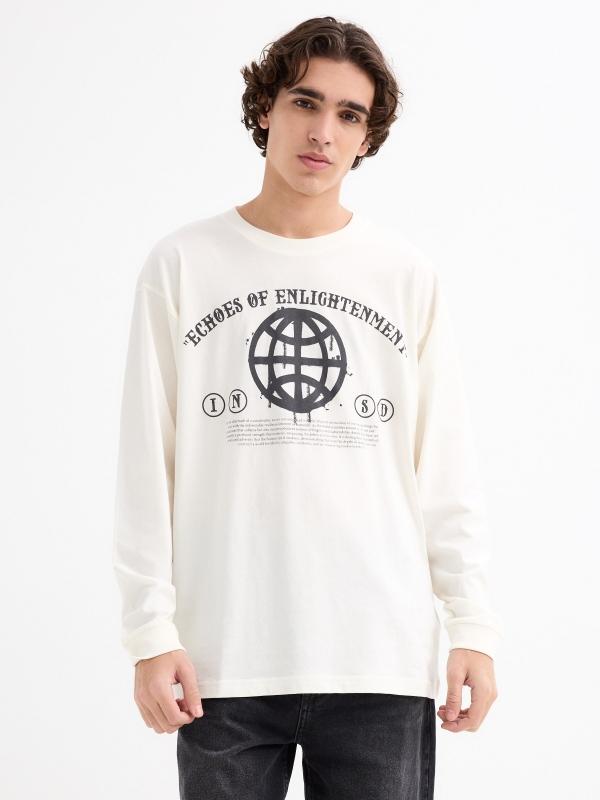 In side Camiseta manga larga