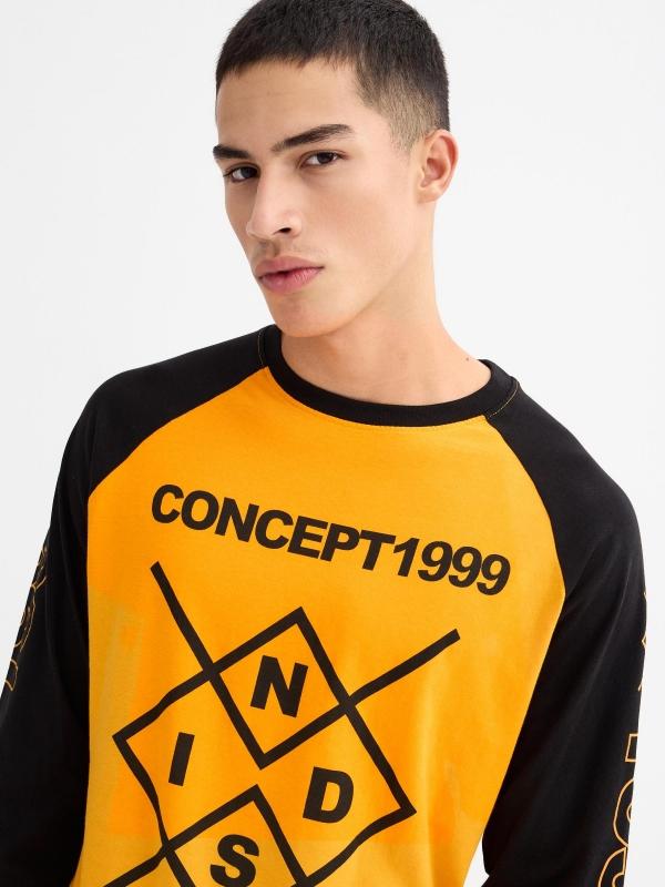 In Side Camiseta Manga Ranglan