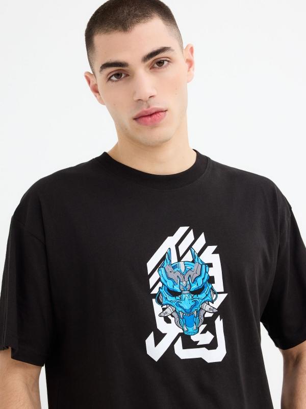 In Side Camiseta Máscara Japonesa