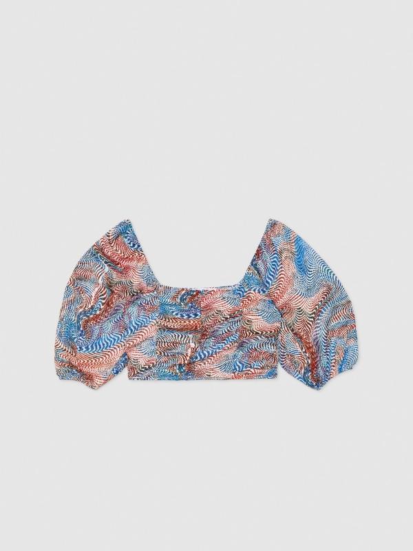 In Side Camiseta Mesonera Manga Abullonada