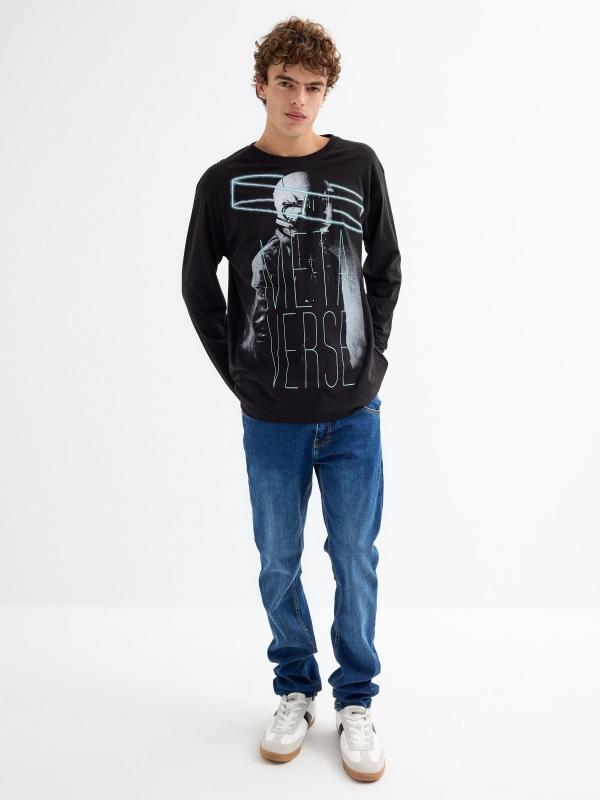 In Side Camiseta Metaverso Astronauta