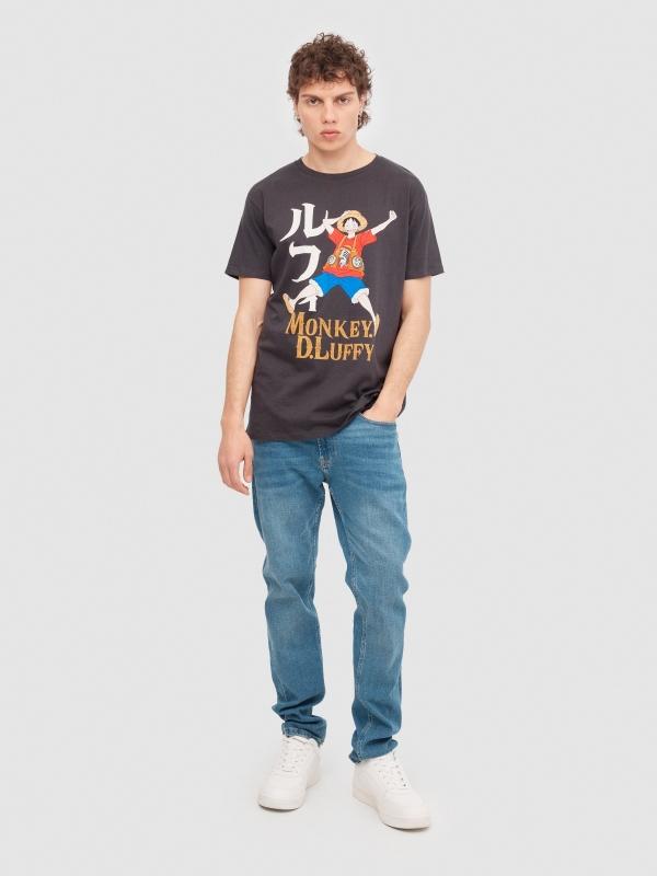 In Side Camiseta Monkey D. Luffy