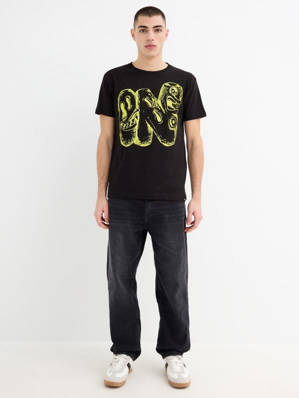 In Side Camiseta Monster