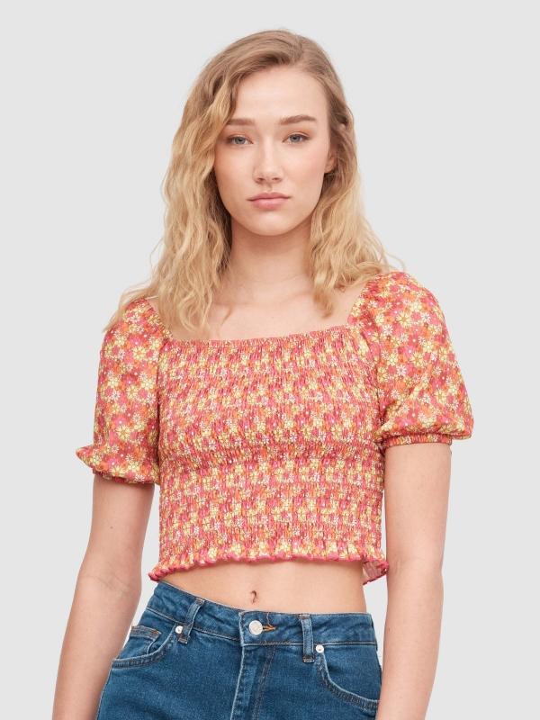 In side Camiseta nide de abeja estampada