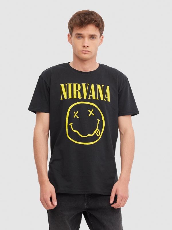 In side Camiseta Nirvana