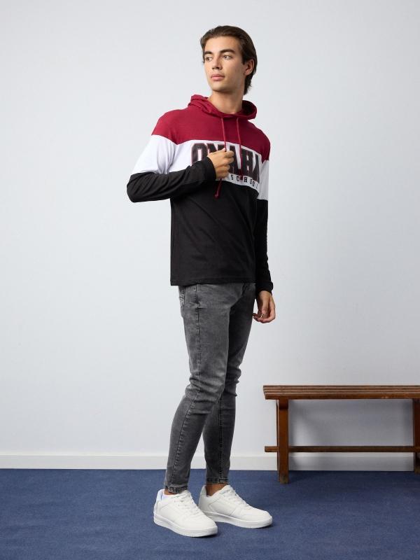 In Side Camiseta OMAHA Con Capucha