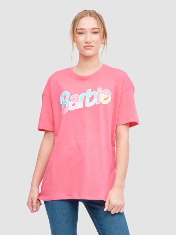In side Camiseta oversize Barbie