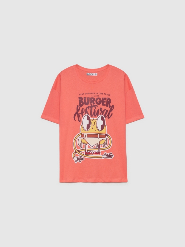In Side Camiseta Oversize Burguer