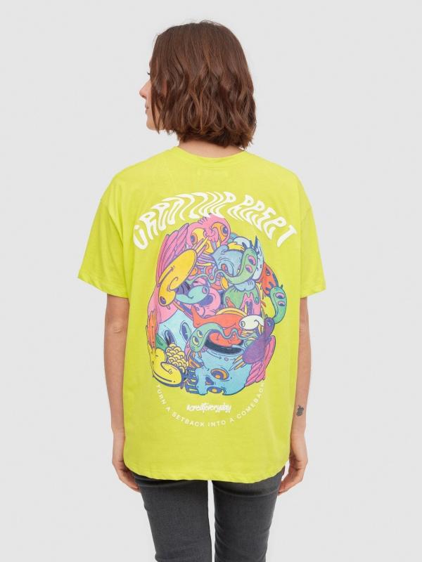 In Side Camiseta Oversize Creative Reset