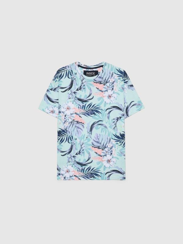 In Side Camiseta Oversize Hawaiana