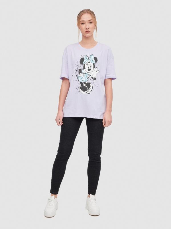 In Side Camiseta Oversize Minnie Mouse