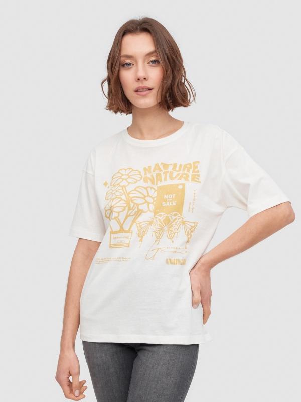 In side Camiseta oversize Nature