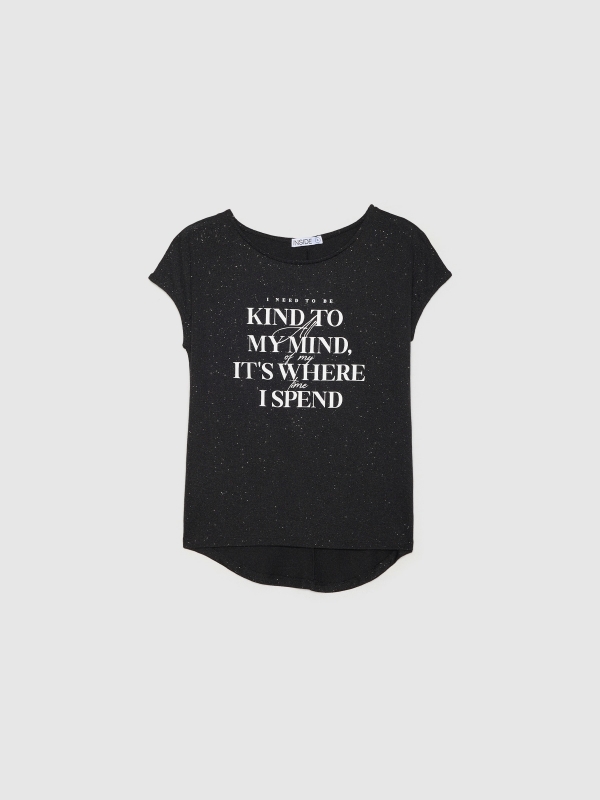 In Side Camiseta Oversize Texto