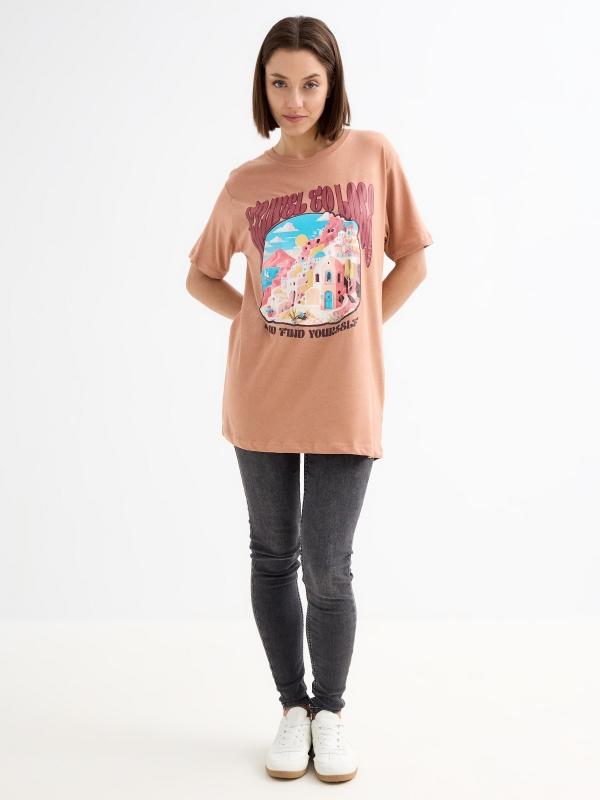 In Side Camiseta Oversize Travel