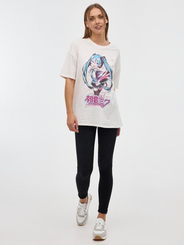 In Side Camiseta Oversized Hatsune