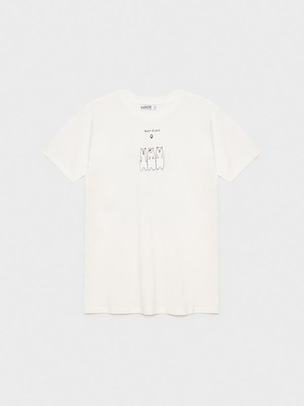 In Side Camiseta Oversized In Forest