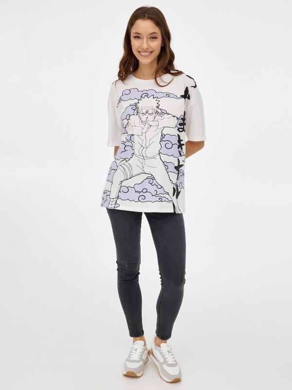 In Side Camiseta Oversized Naruto