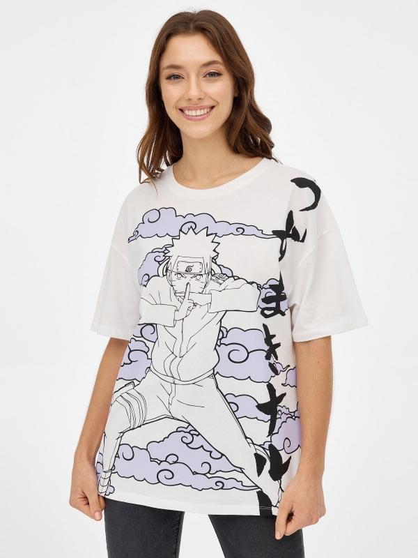 In side Camiseta oversized Naruto