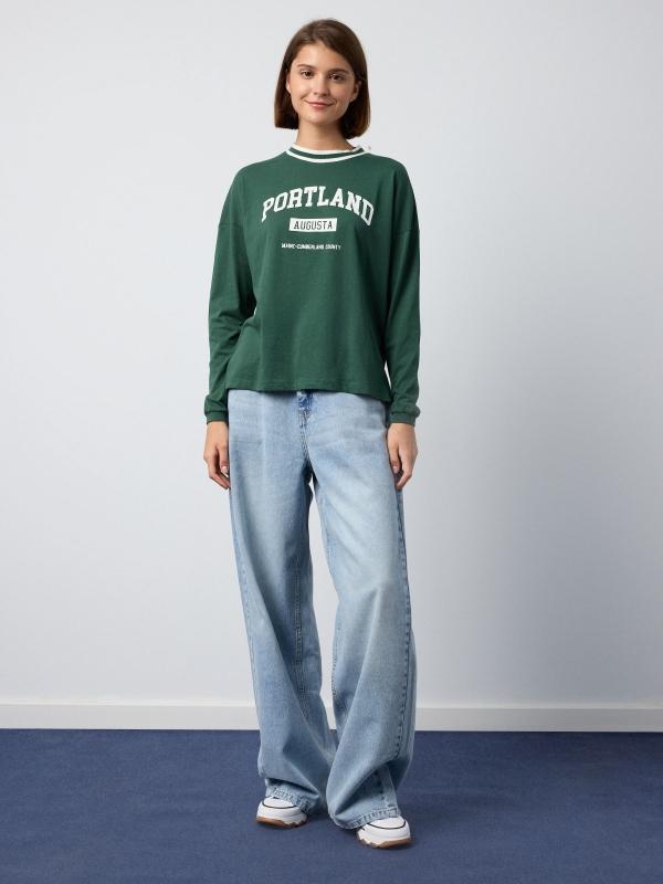 In Side Camiseta Oversized Portland