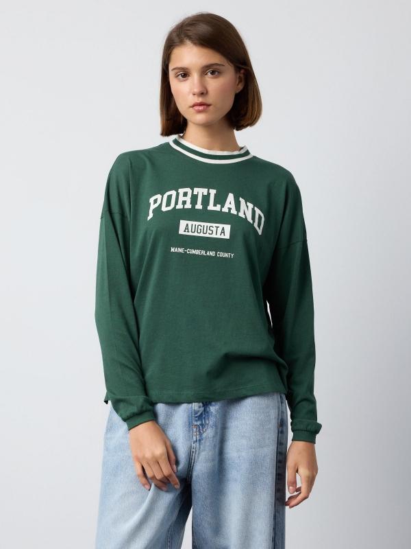 In side Camiseta oversized Portland