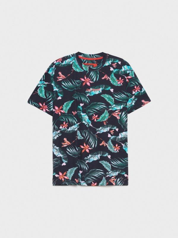 In Side Camiseta Oversized Tropical