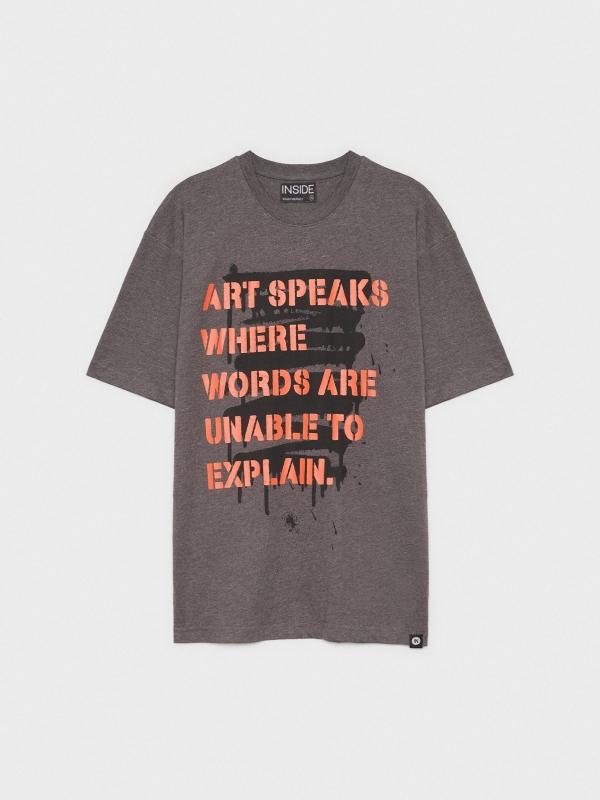 In Side Camiseta Oversized Words