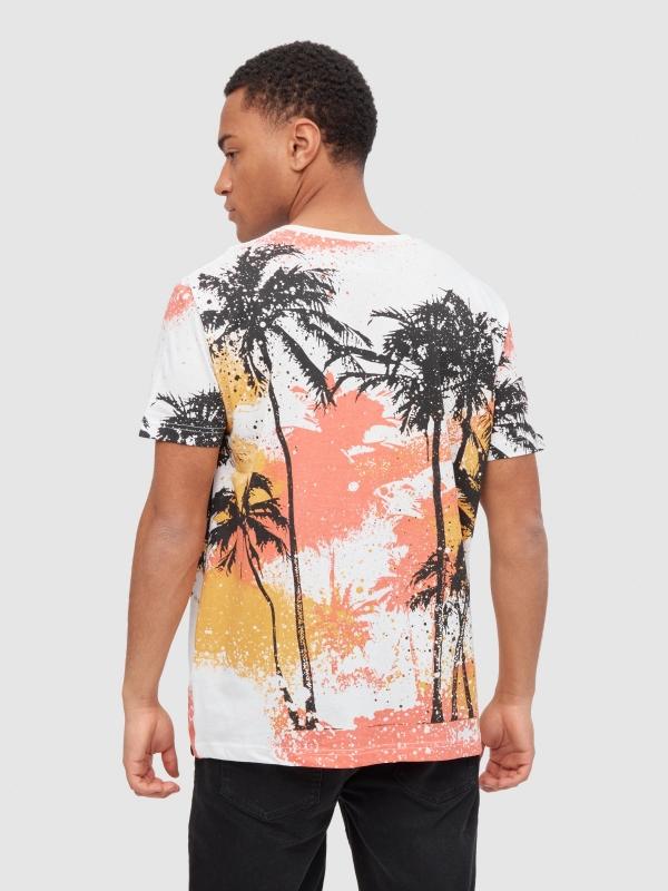 In Side Camiseta Palmeras Tropicales