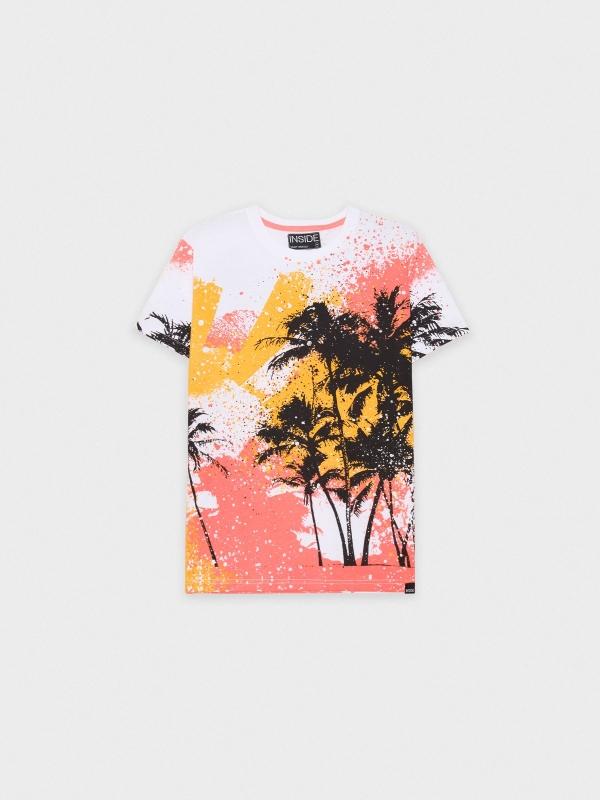 In Side Camiseta Palmeras Tropicales