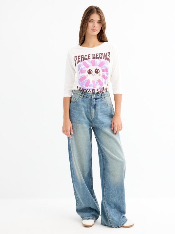 In Side Camiseta Peace Begins