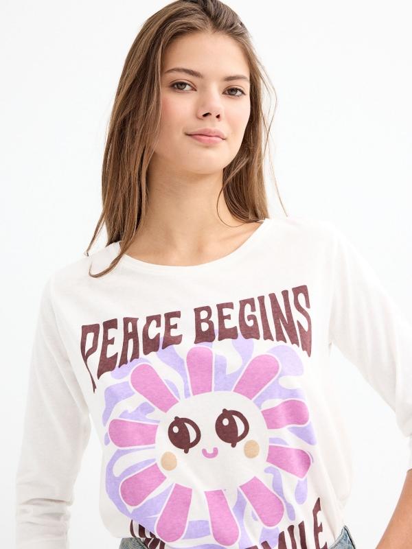 In Side Camiseta Peace Begins