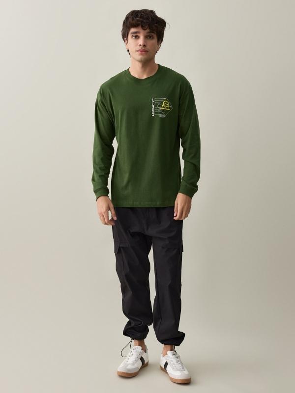 In Side Camiseta Print ABSTRACT