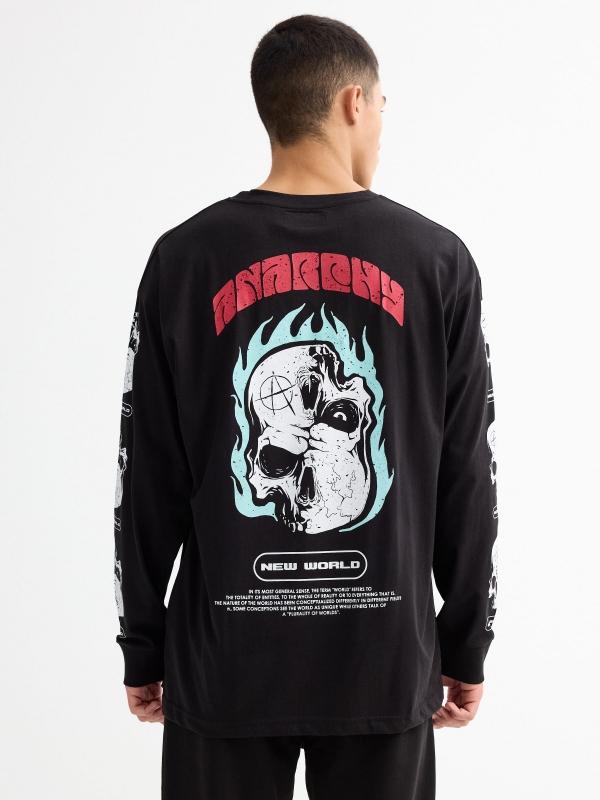 In Side Camiseta Print Anarchy